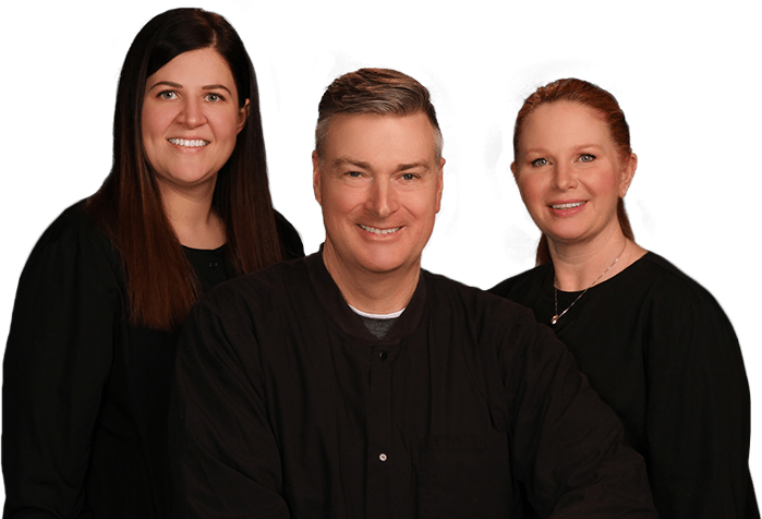 Dr. Zieg and his dental team
