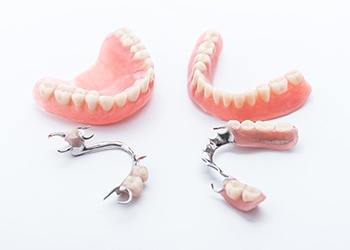 Partial and full dentures